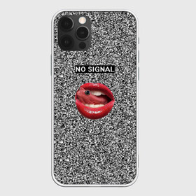 Чехол для iPhone 12 Pro Max с принтом Губы в Санкт-Петербурге, Силикон |  | Тематика изображения на принте: no signal | вызывающе | губы | дерзко | лягушка | нет сигнала | рот | рябь | стильно | тренд | фауна