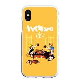 Чехол для iPhone XS Max матовый с принтом Ужин Натсу и Шоё Хината Haikyu!! в Санкт-Петербурге, Силикон | Область печати: задняя сторона чехла, без боковых панелей | 10 номер | haikyu | haikyuu | hinata natsu | hinata shoyo | karasuno | аниме | волейбол | волейбольный клуб | карасуно | мальчик мяч | манга | рыжик | сестра | старшая школа | хаикую | чиби чан | шоё хината