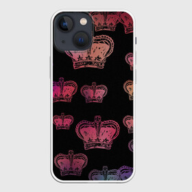 Чехол для iPhone 13 mini с принтом ВЛАСТИТЕЛЬ 3D в Санкт-Петербурге,  |  | Тематика изображения на принте: абстракция | властитель | власть | иллюстрация | искусство | король | корона | культура | текстура | царь