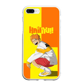 Чехол для iPhone 7Plus/8 Plus матовый с принтом Шоё Хината на стиле | Haikyu!! в Санкт-Петербурге, Силикон | Область печати: задняя сторона чехла, без боковых панелей | 10 номер | haikyu | haikyuu | hinata shoyo | karasuno | аниме | волейбол | волейбольный клуб | карасуно | коротышка | красный | мальчик мяч | манга | рыжик | старшая школа | хаикую | чиби чан | шоё хината