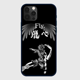 Чехол для iPhone 12 Pro Max с принтом FLY. | ХИНАТА в Санкт-Петербурге, Силикон |  | black jackals | fly | fly high | haikyuu | hinata | msby | аниме | волейбол | карасуно | некома | хайкью карасуно | хината