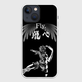 Чехол для iPhone 13 mini с принтом FLY. | ХИНАТА в Санкт-Петербурге,  |  | black jackals | fly | fly high | haikyuu | hinata | msby | аниме | волейбол | карасуно | некома | хайкью карасуно | хината