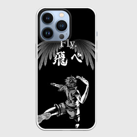 Чехол для iPhone 13 Pro с принтом FLY. | ХИНАТА в Санкт-Петербурге,  |  | black jackals | fly | fly high | haikyuu | hinata | msby | аниме | волейбол | карасуно | некома | хайкью карасуно | хината