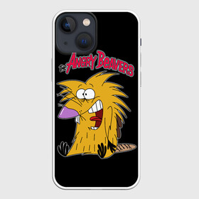 Чехол для iPhone 13 mini с принтом Крутые бобры в Санкт-Петербурге,  |  | angry beavers | nickelodeon | бобер | братья бобры | даг | деггет | крутые бобры | мультик | мультяшный | никелодеон | норберт