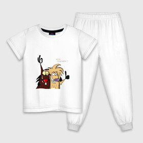 Детская пижама хлопок с принтом Злюки бобры в Санкт-Петербурге, 100% хлопок |  брюки и футболка прямого кроя, без карманов, на брюках мягкая резинка на поясе и по низу штанин
 | Тематика изображения на принте: бобры | друзья | животные | мультфильм | позитив. | шерсть