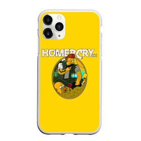 Чехол для iPhone 11 Pro матовый с принтом Homer Cry в Санкт-Петербурге, Силикон |  | far cry | farcray | gomer | homer | simpsons | the simpson | гомер | мульт | мультфильм | симпсоны | фар край
