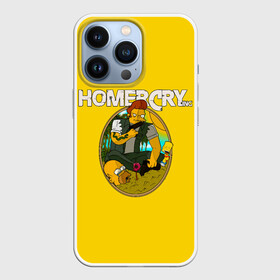 Чехол для iPhone 13 Pro с принтом Homer Cry в Санкт-Петербурге,  |  | far cry | farcray | gomer | homer | simpsons | the simpson | гомер | мульт | мультфильм | симпсоны | фар край