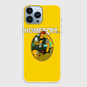 Чехол для iPhone 13 Pro Max с принтом Homer Cry в Санкт-Петербурге,  |  | far cry | farcray | gomer | homer | simpsons | the simpson | гомер | мульт | мультфильм | симпсоны | фар край
