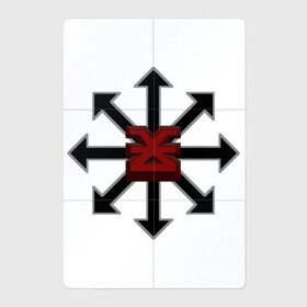Магнитный плакат 2Х3 с принтом Звезда Хаоса Кхорна в Санкт-Петербурге, Полимерный материал с магнитным слоем | 6 деталей размером 9*9 см | blood god | khorne | wh40k | ваха | звезда | кхорн | хаос