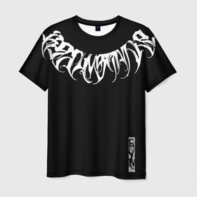 Мужская футболка 3D с принтом Надпись BeOnStyle в Санкт-Петербурге, 100% полиэфир | прямой крой, круглый вырез горловины, длина до линии бедер | каллиграфия | крутая надпись | леттеринг | прикольные надписи