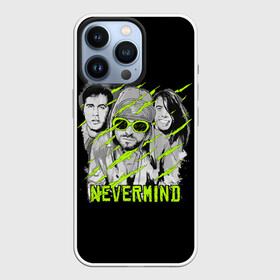 Чехол для iPhone 13 Pro с принтом Nevermind в Санкт-Петербурге,  |  | alternative | kurt cobain | metall | music | nirvana | rock | альтернатива | курт кобейн | курт кобэйн | металл | музыка | нирвана | нирванна | рок