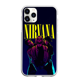 Чехол для iPhone 11 Pro матовый с принтом Nirvana Neon в Санкт-Петербурге, Силикон |  | alternative | kurt cobain | metall | music | nirvana | rock | альтернатива | курт кобейн | курт кобэйн | металл | музыка | нирвана | нирванна | рок