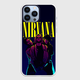 Чехол для iPhone 13 Pro Max с принтом Nirvana Neon в Санкт-Петербурге,  |  | Тематика изображения на принте: alternative | kurt cobain | metall | music | nirvana | rock | альтернатива | курт кобейн | курт кобэйн | металл | музыка | нирвана | нирванна | рок