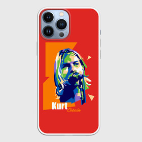 Чехол для iPhone 13 Pro Max с принтом Kurt Cobain в Санкт-Петербурге,  |  | alternative | kurt cobain | metall | music | nirvana | rock | альтернатива | курт кобейн | курт кобэйн | металл | музыка | нирвана | нирванна | рок