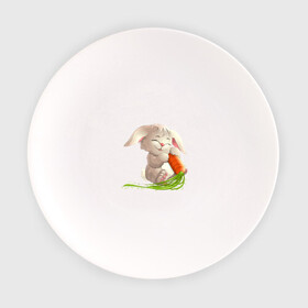Тарелка с принтом Солнышко с морковкой в Санкт-Петербурге, фарфор | диаметр - 210 мм
диаметр для нанесения принта - 120 мм | животное | зайчик | заяц | зверь | кролик | морковка | пушистый | серый зайка | уши | хвост