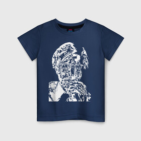 Детская футболка хлопок с принтом Andy Warhol self-portrait в Санкт-Петербурге, 100% хлопок | круглый вырез горловины, полуприлегающий силуэт, длина до линии бедер | andy warhol | art | celebrity | face | legend | pop art | автопортрет | знаменитость | искусство | легенда | лицо | поп арт | энди уорхол