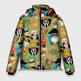 Мужская зимняя куртка 3D с принтом Персонажи One Piece Большой куш в Санкт-Петербурге, верх — 100% полиэстер; подкладка — 100% полиэстер; утеплитель — 100% полиэстер | длина ниже бедра, свободный силуэт Оверсайз. Есть воротник-стойка, отстегивающийся капюшон и ветрозащитная планка. 

Боковые карманы с листочкой на кнопках и внутренний карман на молнии. | anime | manga | monkey d. luffy | one piece | аниме | большой куш | ван пис | вон пис | гол д. роджер | кайдо | король пиратов | луфи | луффи | манга | манки д. луффи | нами | нико робин | пират | портгас д. эйс | ророноа зоро