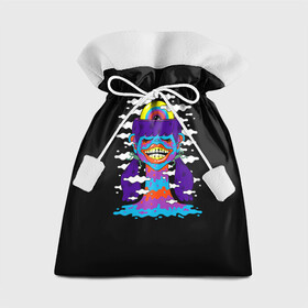 Подарочный 3D мешок с принтом Арт /  Pop Art в Санкт-Петербурге, 100% полиэстер | Размер: 29*39 см | art | pop art | арт | водопад | глаз | губы | девушка | облака | психоделика