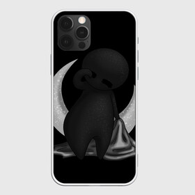 Чехол для iPhone 12 Pro Max с принтом Соня в Санкт-Петербурге, Силикон |  | black | dark | dream | gothic | gray | monochrome | moon | mork2028 | night | shadow | sleep | sleepy | готический | луна | месяц | монохромный | морк2028 | ночь | серый | сон | сонливость | сонный | тень | тьма | чёрно белый | чёрный