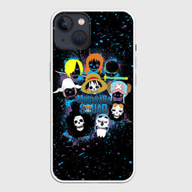 Чехол для iPhone 13 с принтом Отдряд Мугивара One Piece в Санкт-Петербурге,  |  | anime | manga | one piece | аниме | большой куш | ван пис | весёлый роджер | вон пис | король пиратов | логотип | манга | монки д. луффи | мугивары | перекрещённый костями | пират | пиратский флаг