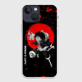 Чехол для iPhone 13 mini с принтом Monkey D. Luffy One Piece в Санкт-Петербурге,  |  | anime | manga | monkey d. luffy | one piece | аниме | большой куш | ван пис | вон пис | капитан | король пиратов | луси | луфи | луффи | луффи но уми | луффи таро | манга | манки д. луффи | мугивара | пират | пятый император