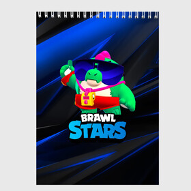 Скетчбук с принтом Базз Buzz Brawl Stars в Санкт-Петербурге, 100% бумага
 | 48 листов, плотность листов — 100 г/м2, плотность картонной обложки — 250 г/м2. Листы скреплены сверху удобной пружинной спиралью | brawl | brawl stars | brawlstars | brawl_stars | buz | buzz | баз | базз | бравл | бравлстарс | буз