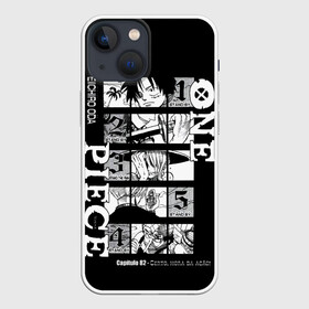 Чехол для iPhone 13 mini с принтом ONE PIECE Главные герои в Санкт-Петербурге,  |  | anime | luffy | one piece | zoro | аниме | большой куш | ван пис | вон пис | зоро | луфи | луффи | нанами | пират | пираты | ророна