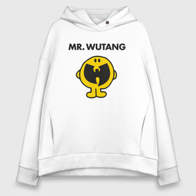 Женское худи Oversize хлопок с принтом Mr. Wu-Tang в Санкт-Петербурге, френч-терри — 70% хлопок, 30% полиэстер. Мягкий теплый начес внутри —100% хлопок | боковые карманы, эластичные манжеты и нижняя кромка, капюшон на магнитной кнопке | Тематика изображения на принте: black | gza | hip hop | method man | music | new york | odb | old school | rap | rza | wu tang | wu tang clan | аудио | винил | ву тэнг | граффити | диджей | кассета | микрофон | музыка | нью йорк | пластинка | рэп | рэпер | хип хоп