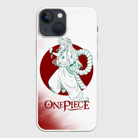 Чехол для iPhone 13 mini с принтом Ямато One Piece. Большой куш в Санкт-Петербурге,  |  | anime | manga | one piece | yamato | аниме | большой куш | ван пис | вон пис | дочь кайдо из четырех императоров | кодзуки оден | король пиратов | луфи | луффи | манга | манки д. луффи | пират | пираты зверей