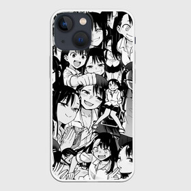 Чехол для iPhone 13 mini с принтом Nagatoro Sempai в Санкт-Петербурге,  |  | anime | sempai | torochan | аниме | нагаторо | нагаторосан | не издевайся | не издевайся нагаторо | семпай | хаясэ нагаторо