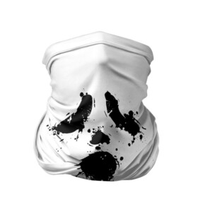 Бандана-труба 3D с принтом Крик - Ghost Face в Санкт-Петербурге, 100% полиэстер, ткань с особыми свойствами — Activecool | плотность 150‒180 г/м2; хорошо тянется, но сохраняет форму | Тематика изображения на принте: chill kill | dbd | ghost face | horror | scary movie | scream | scream mask | wasup | wazap | wazup | whats up | вазап | васап | краска | крик | маска крика | очень страшное кино | призрачное лицо | пятна | страшное кино | телефон | триллер | ужа