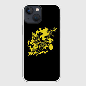 Чехол для iPhone 13 mini с принтом Рыцарь Орнштейн Dark Souls в Санкт-Петербурге,  |  | dark | dark souls | knight | ornstein | souls | дарк | дарк соулс | копьё | орнстейн | орнштейн | рыцарь | соулс