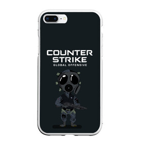 Чехол для iPhone 7Plus/8 Plus матовый с принтом CS GO | COUNTER TERRORIS (Z) в Санкт-Петербурге, Силикон | Область печати: задняя сторона чехла, без боковых панелей | astralis | awp | counter strike | cs go | cs go global offensive | cs:go | faze clan | hyper beast | team liquid | астралис | кс го | тим ликвид | фейз клан | хайпер бист