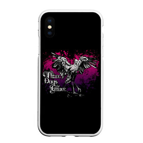 Чехол для iPhone XS Max матовый с принтом Three Days Grace в Санкт-Петербурге, Силикон | Область печати: задняя сторона чехла, без боковых панелей | alternative | metall | music | rock | three days grace | адам гонтье | альтернатива | металл | музыка | рок | три дэйс грэйс