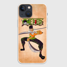 Чехол для iPhone 13 mini с принтом Зоро  | One Piece. Большой куш в Санкт-Петербурге,  |  | anime | manga | one piece | zoro roronoa | аниме | большой куш | ван пис | великий флот | вон пис | зородзюро | король пиратов | манга | мечник | охотник за головами | охотник на пиратов | пират