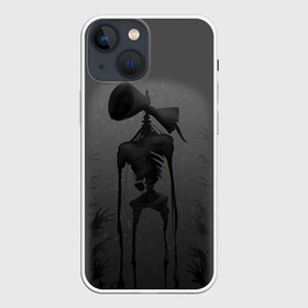 Чехол для iPhone 13 mini с принтом СИРЕНОГОЛОВЫЙ GRAY в Санкт-Петербурге,  |  | siren head | игра | монстр | сиреноголовый | существо | хоррор