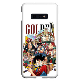 Чехол для Samsung S10E с принтом Пираты One Piece. Большой куш в Санкт-Петербурге, Силикон | Область печати: задняя сторона чехла, без боковых панелей | anime | manga | monkey d. luffy | one piece | аниме | большой куш | бэгги | ван пис | вон пис | джоз | кодзуки оден | король пиратов | красноволосый шанкс | луфи | луффи | манга | манки д. луффи | марко | пират