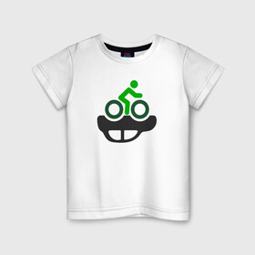 Детская футболка хлопок с принтом Осовбодите город в Санкт-Петербурге, 100% хлопок | круглый вырез горловины, полуприлегающий силуэт, длина до линии бедер | велосипед | город | пробки | транспорт | экология
