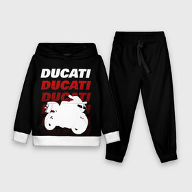 Детский костюм 3D (с толстовкой) с принтом DUCATI   ДУКАТИ   SPORT в Санкт-Петербурге,  |  | Тематика изображения на принте: ducati | motorcycle | motosport | racing | speed | sport | байк. | гонки | двигатель | дукати | мото | мотокросс | мотоспорт | мототриал | мотоцикл | скорость | спорт