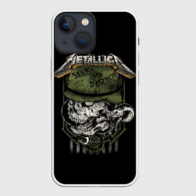 Чехол для iPhone 13 mini с принтом Сик энд Дестрой в Санкт-Петербурге,  |  | alternative | metalica | metall | metallica | music | rock | альтернатива | металика | металл | металлика | музыка | рок