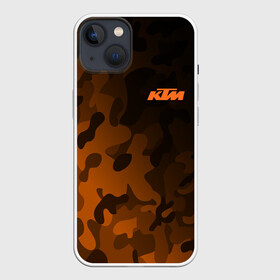 Чехол для iPhone 13 с принтом KTM | КТМ CAMO RACING в Санкт-Петербурге,  |  | enduro | ktm | moto | moto sport | motocycle | orange | sportmotorcycle | ктм | мото | мото спорт | мотоспорт | оранжевый | спорт мото