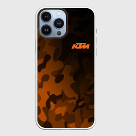 Чехол для iPhone 13 Pro Max с принтом KTM | КТМ CAMO RACING в Санкт-Петербурге,  |  | enduro | ktm | moto | moto sport | motocycle | orange | sportmotorcycle | ктм | мото | мото спорт | мотоспорт | оранжевый | спорт мото