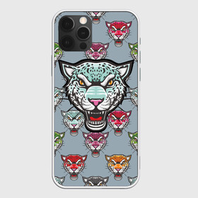 Чехол для iPhone 12 Pro Max с принтом Леопард в Санкт-Петербурге, Силикон |  | Тематика изображения на принте: leopard | panthera | барс | большая кошка | животные | звери | кошки | леопард | морды | пантера | паттерн | пятна | хищники