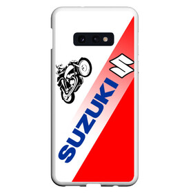 Чехол для Samsung S10E с принтом SUZUKI / СУЗУКИ / RACING в Санкт-Петербурге, Силикон | Область печати: задняя сторона чехла, без боковых панелей | motorcycle | motosport | racing | speed | sport | suzuki | байк. | гонки | двигатель | мото | мотокросс | мотоспорт | мототриал | мотоцикл | скорость | спорт | сузуки