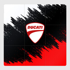 Магнитный плакат 3Х3 с принтом DUCATI | ДУКАТИ БРЫЗГИ в Санкт-Петербурге, Полимерный материал с магнитным слоем | 9 деталей размером 9*9 см | Тематика изображения на принте: ducati | moto | motocycle | racing | sport | дукати | мото | мотоспорт | мотоцикл | рейсинг | спорт