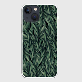Чехол для iPhone 13 mini с принтом Листья в Санкт-Петербурге,  |  | зелень | лес | листва | листья | природа