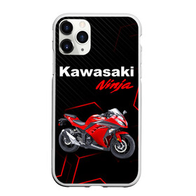 Чехол для iPhone 11 Pro матовый с принтом KAWASAKI NINJA /  КАВАСАКИ в Санкт-Петербурге, Силикон |  | Тематика изображения на принте: kawasaki | motorcycle | motosport | ninja | racing | speed | sport | байк | гонки | двигатель | кавасаки | мото | мотокросс | мотоспорт | мототриал | мотоцикл | нинзя. | скорость | спорт