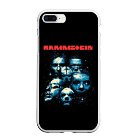 Чехол для iPhone 7Plus/8 Plus матовый с принтом Rammstine band в Санкт-Петербурге, Силикон | Область печати: задняя сторона чехла, без боковых панелей | alternative | metall | music | rammstein | rock | альтернатива | кристиан лоренц | кристоф шнайдер | металл | музыка | оливер ридель | пауль ландерс | раммштайн | рамштайн | рамштэйн | рихард круспе | рок