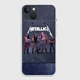 Чехол для iPhone 13 с принтом METALLICA | ГРУППА МЕТАЛЛИКА (Z) в Санкт-Петербурге,  |  | kurt kobein | metallica | rock | курт кобейн | металика | металлика | рок | супер звезда