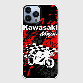 Чехол для iPhone 13 Pro Max с принтом KAWASAKI NINJA   КАВАСАКИ в Санкт-Петербурге,  |  | Тематика изображения на принте: kawasaki | motorcycle | motosport | ninja | racing | speed | sport | байк | гонки | двигатель | кавасаки | мото | мотокросс | мотоспорт | мототриал | мотоцикл | нинзя. | скорость | спорт